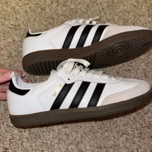 Adidas Samba White Black Brown Women’s Sneakers
